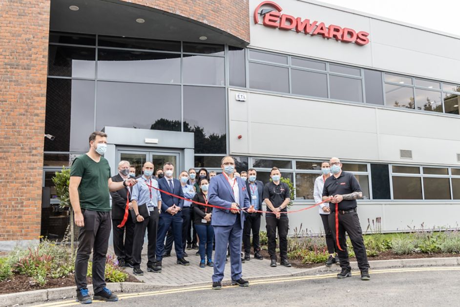 Edwards officially opens new flagship Service Technology Centre in Dublin Edwards Vacuum